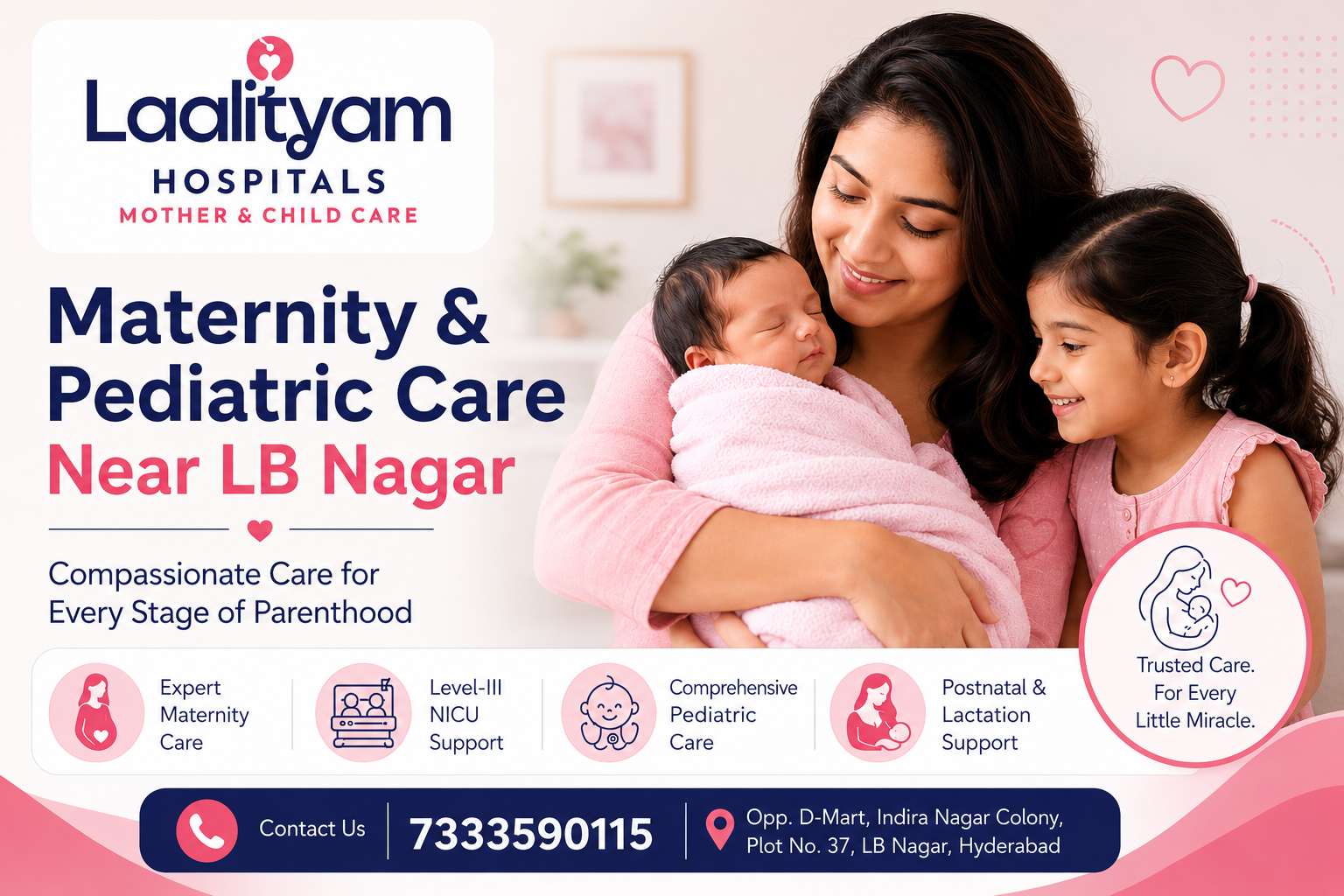 Maternity & Pediatric Care Near LB Nagar: A Local Guide for New Families